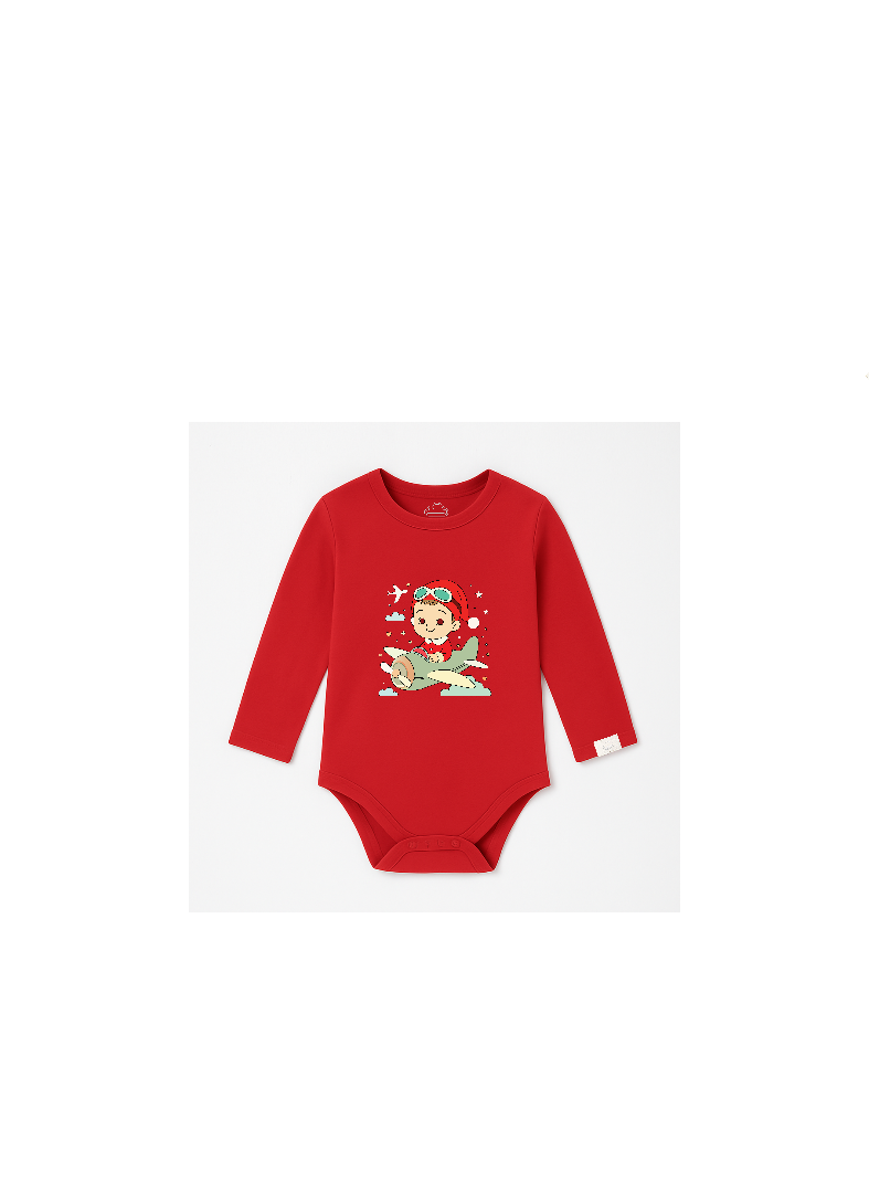 Cartoon Pilot 1 Long Sleeve