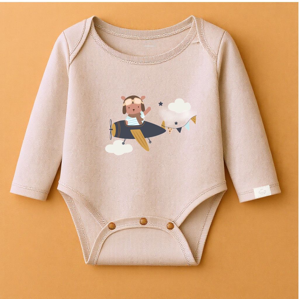 Cartoon Pilot Long sleeve