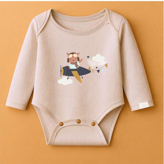 Cartoon Pilot Long sleeve