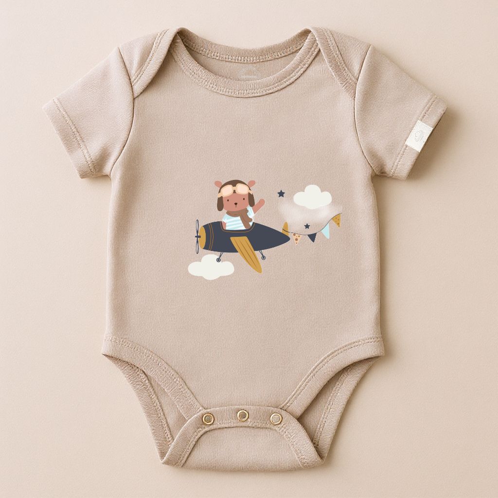 Cartoon Pilot short sleeve