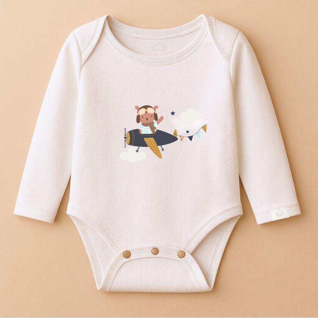 Cartoon Pilot Long sleeve